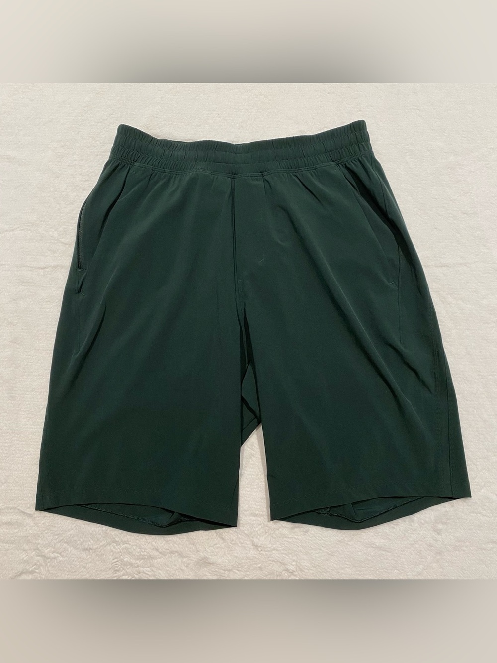 (S) Lululemon Pace Breaker 9" Short (Lined) Emerald Forest Green Small Gym